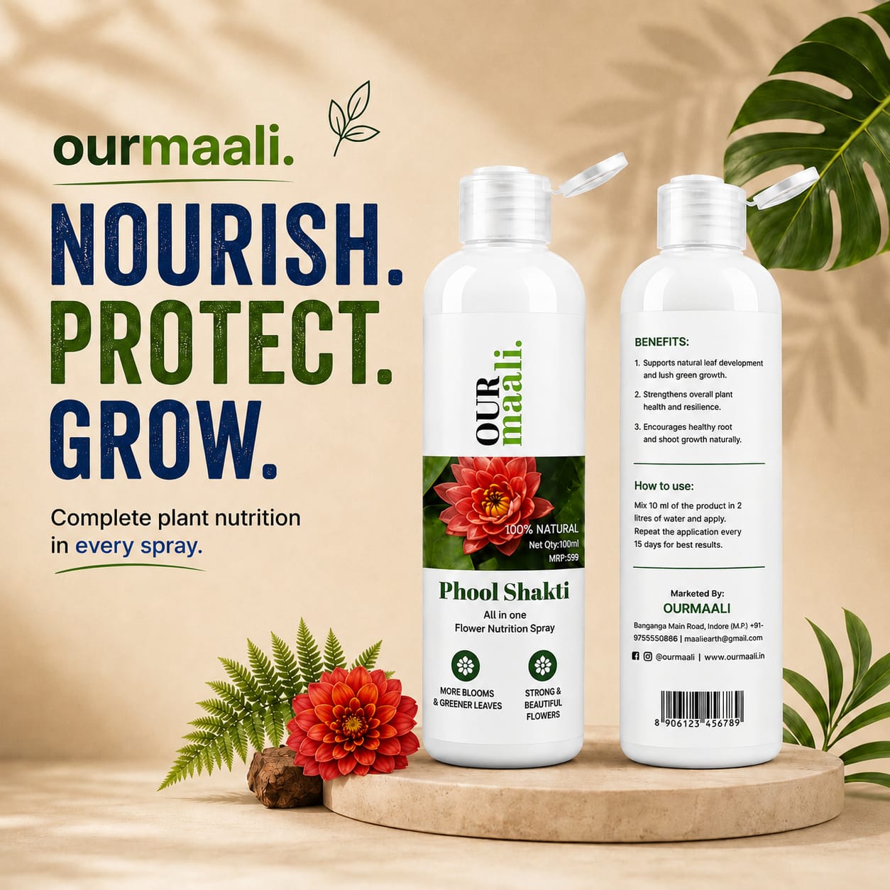 Phool Shakti - All in One Flower Nutrition Spray (100ml)