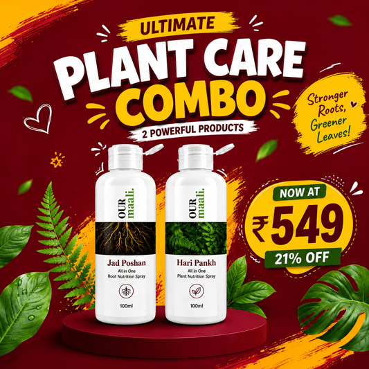 OurMaali Plant Care Combo - Rakshak + Phool Sakti